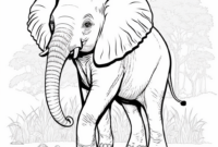 elefant vorlage zum ausdrucken