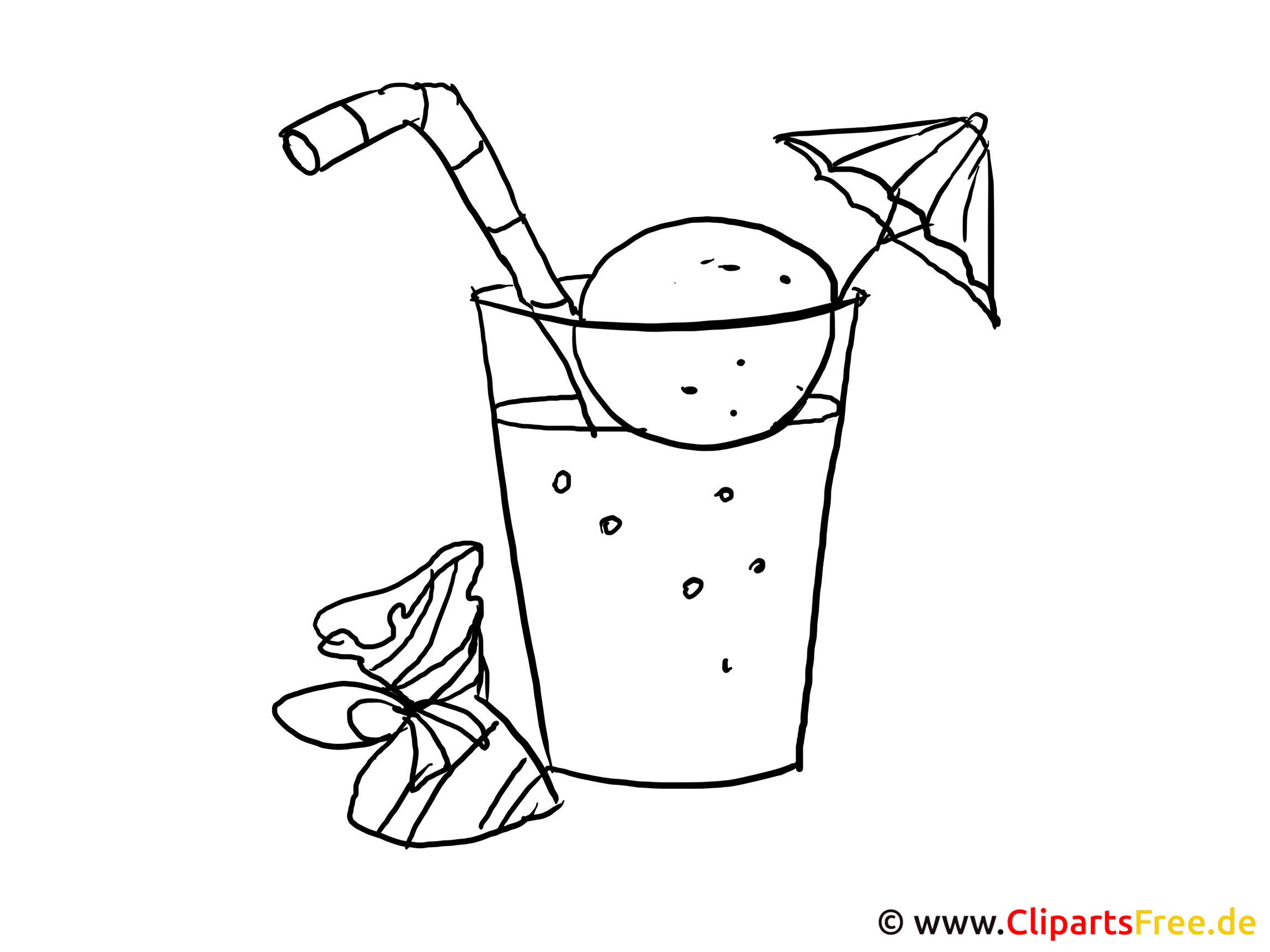 Ausmalbilder zum Drucken - Sommer und Urlaub