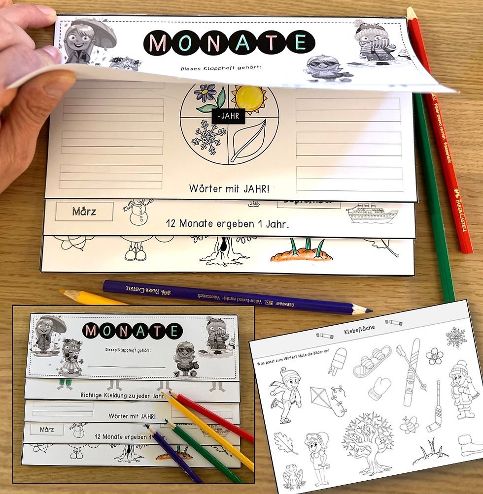  Foto zu Jahreszeiten und Monate 