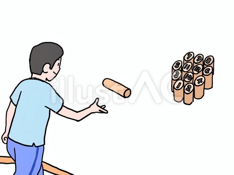 モルックのイラストイラスト - No: 22935802|無料イラスト・フリー素材なら「イラストAC」