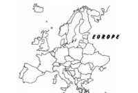 europa karte zum ausdrucken