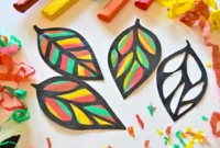 fensterdeko kindergarten herbst