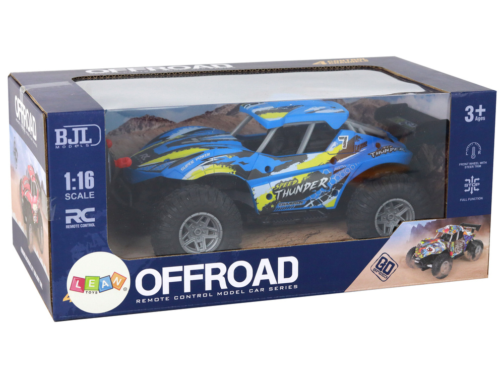  Auto 1:16 Ferngesteuertes Off-Road Off-Road RC Auto Blau 