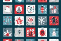 adventskalender zeichnen