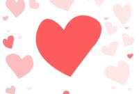 herz vorlage din a4 zum ausdrucken kostenlos