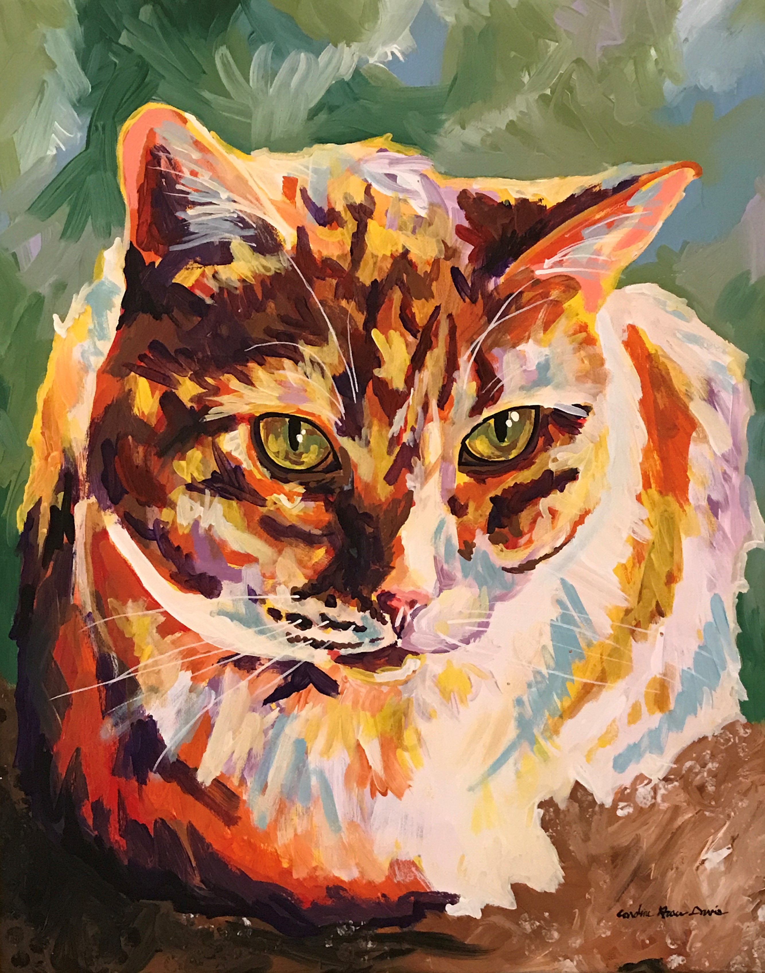 Cat Art of 2017 | Birchwoodcat