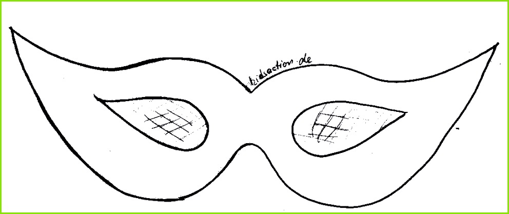  4 Katzenmaske Vorlage - MelTemplates - MelTemplates Motiv 