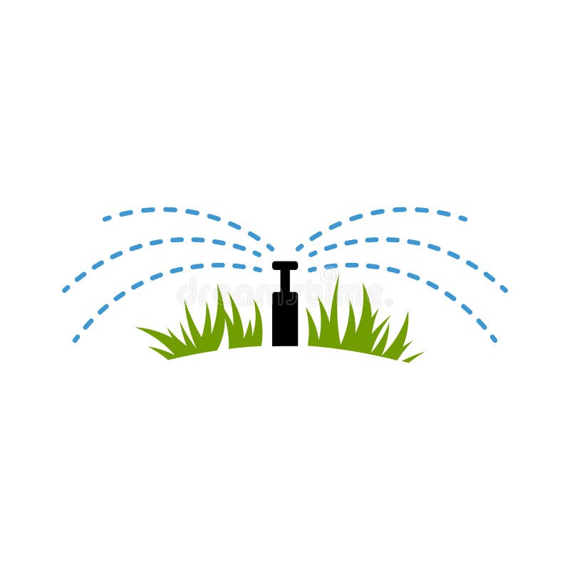 Landscape Irrigations System with Droplet Lawn Sprinkler Irrigation