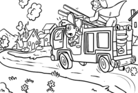 ausmalbilder kostenlos feuerwehr