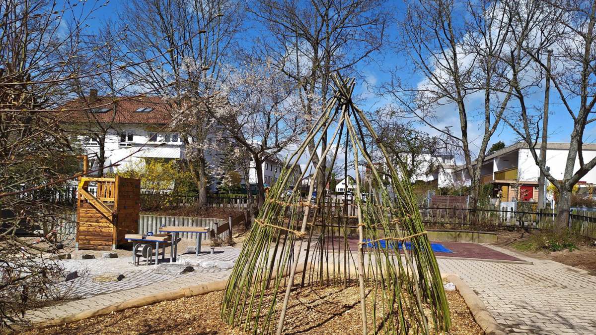  Kindergarten in Renningen: Hummelbaum A hat neuen Außenbereich Bildidee 