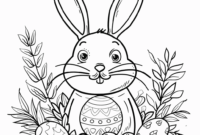 osterhase malen vorlage