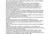 bericht praktikum kindergarten