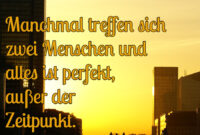 menschen treffen sprüche