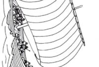 ausmalbild wikingerschiff