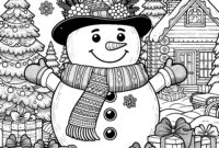 weihnachtsbild ausmalen kostenlos