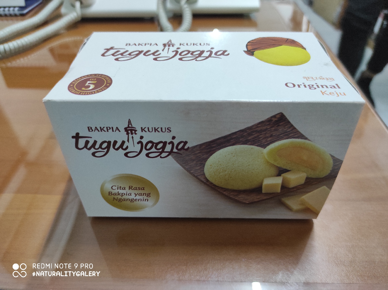 Bakpia Kukus Tugu Jogja: Original Keju - Naturality Shop