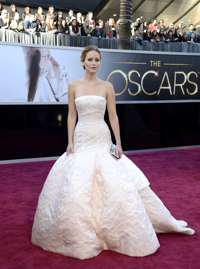 Jennifer lawrence dior dress oscars online