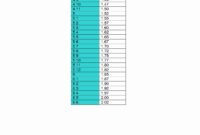 height weight chart poster