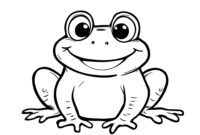 ausmalbild kröte