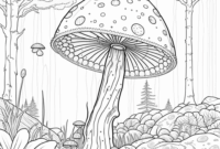 ausmalbild pilz ausmalbild pilz