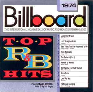 Billboard Top R&B Hits - 1974 – CD (Compilation), 1990 [r3362256] | Discogs