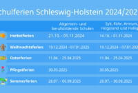 ferien ostern 2025 sh