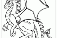 ausmalbilder zum ausdrucken drachen
