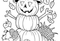 kostenlose ausmalbilder herbst