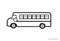 ausmalbilder busse