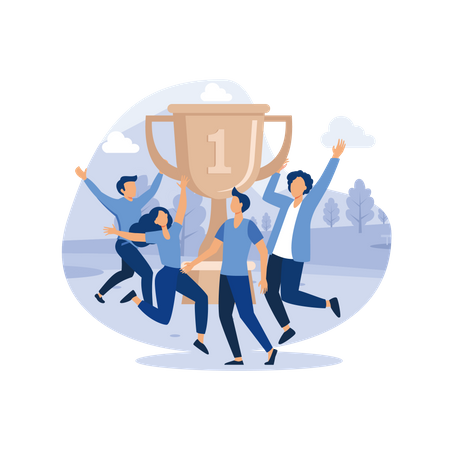  2,052 Champion Team Illustrations - Free in SVG, PNG, EPS - IconScout Motiv 