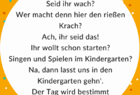 begrüßungslied kindergarten pdf