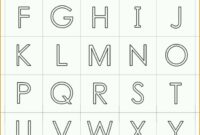 buchstaben a zum ausdrucken