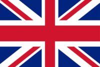 flagge großbritannien zum ausmalen