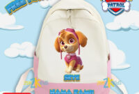 paw patrol rucksack kindergarten