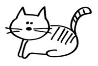 katze vorlage einfach