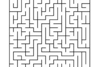 labyrinth zum malen