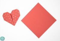 herz falten papier herz falten papier