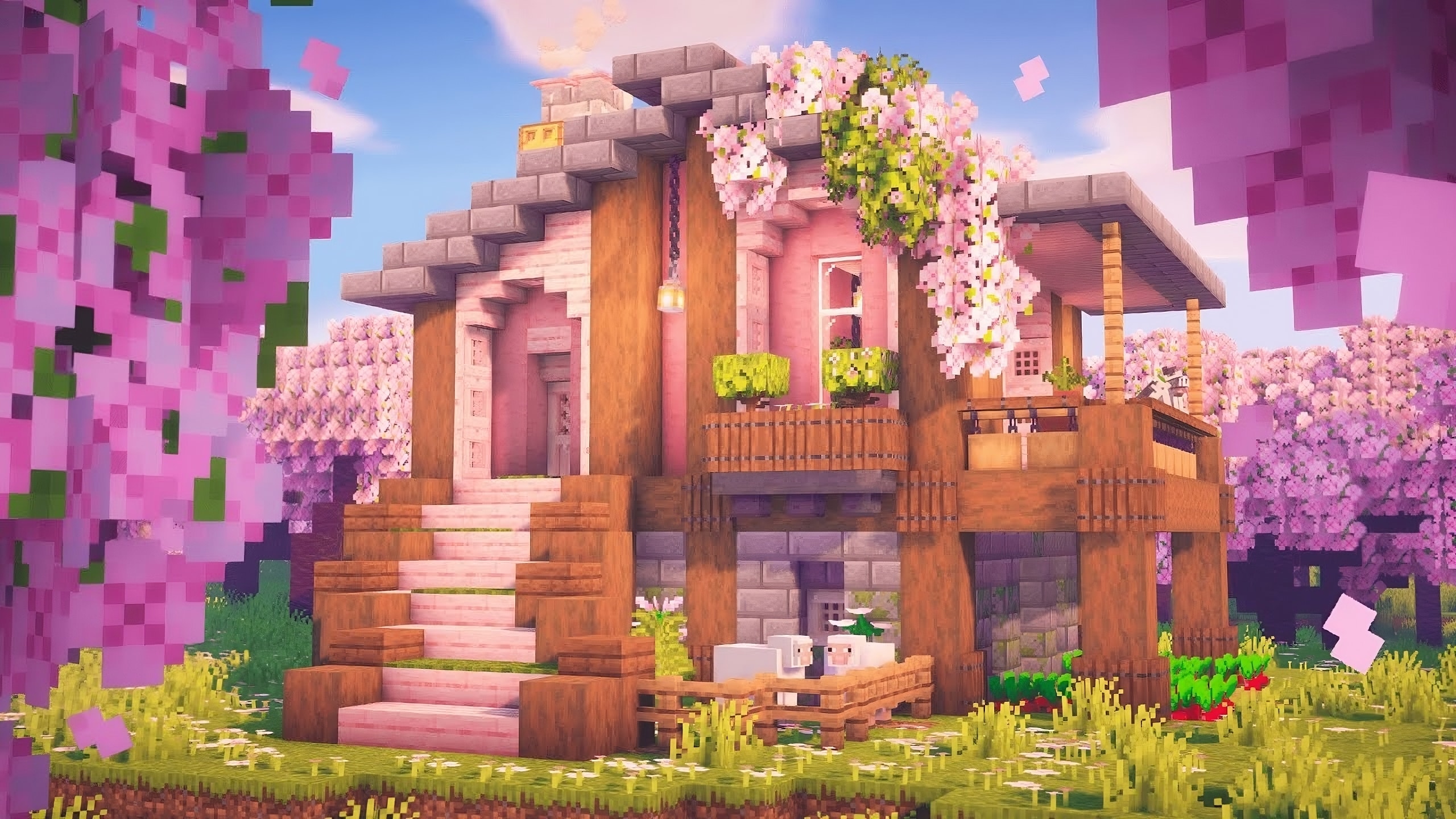  Cozy Cottage Starter House Schematic Minecraft Map – MJGOPT Illustration 
