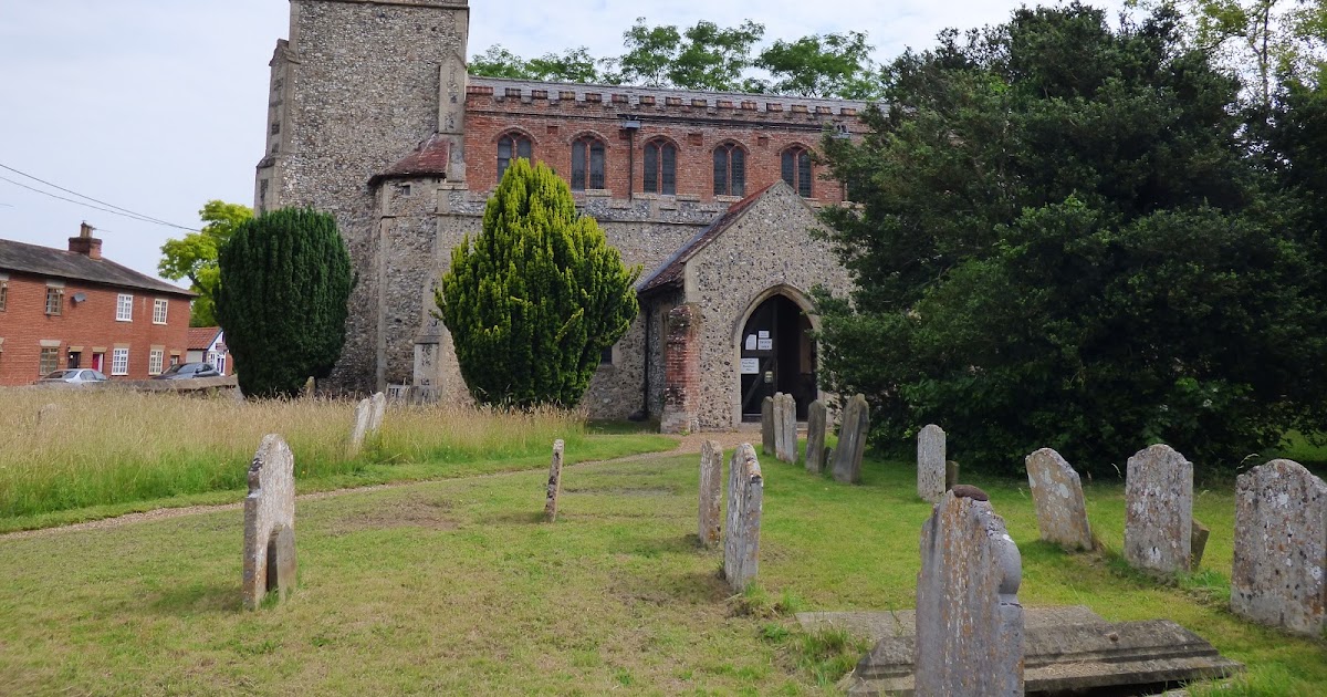  My Quiet Life in Suffolk: A Visit to Hopton Church Illustration 