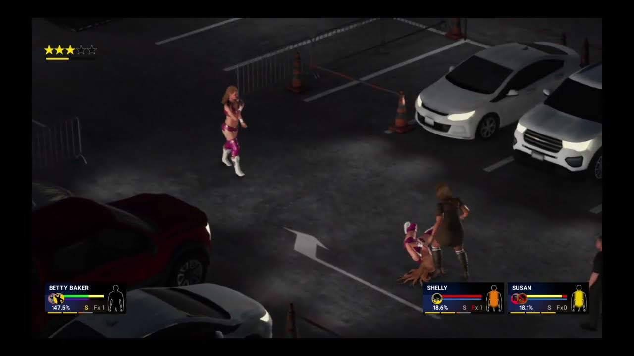WWE 2K19 - WEW SUSAN & SHELLY ATTEMPTS TO AMBUSH BETTY BAKER IN THE