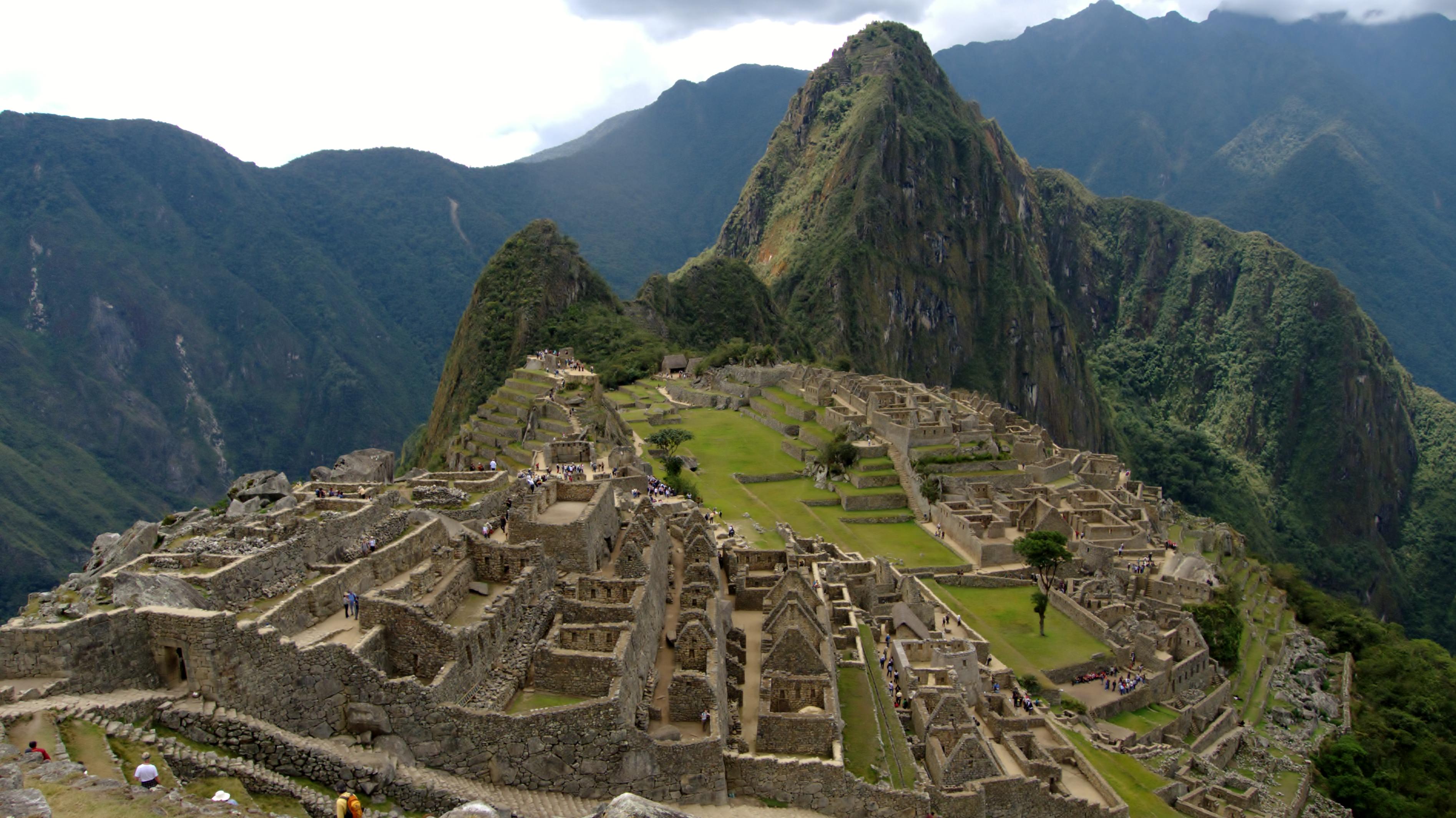  Machu Picchu Aerial View (Illustration) - World History Encyclopedia Motiv 