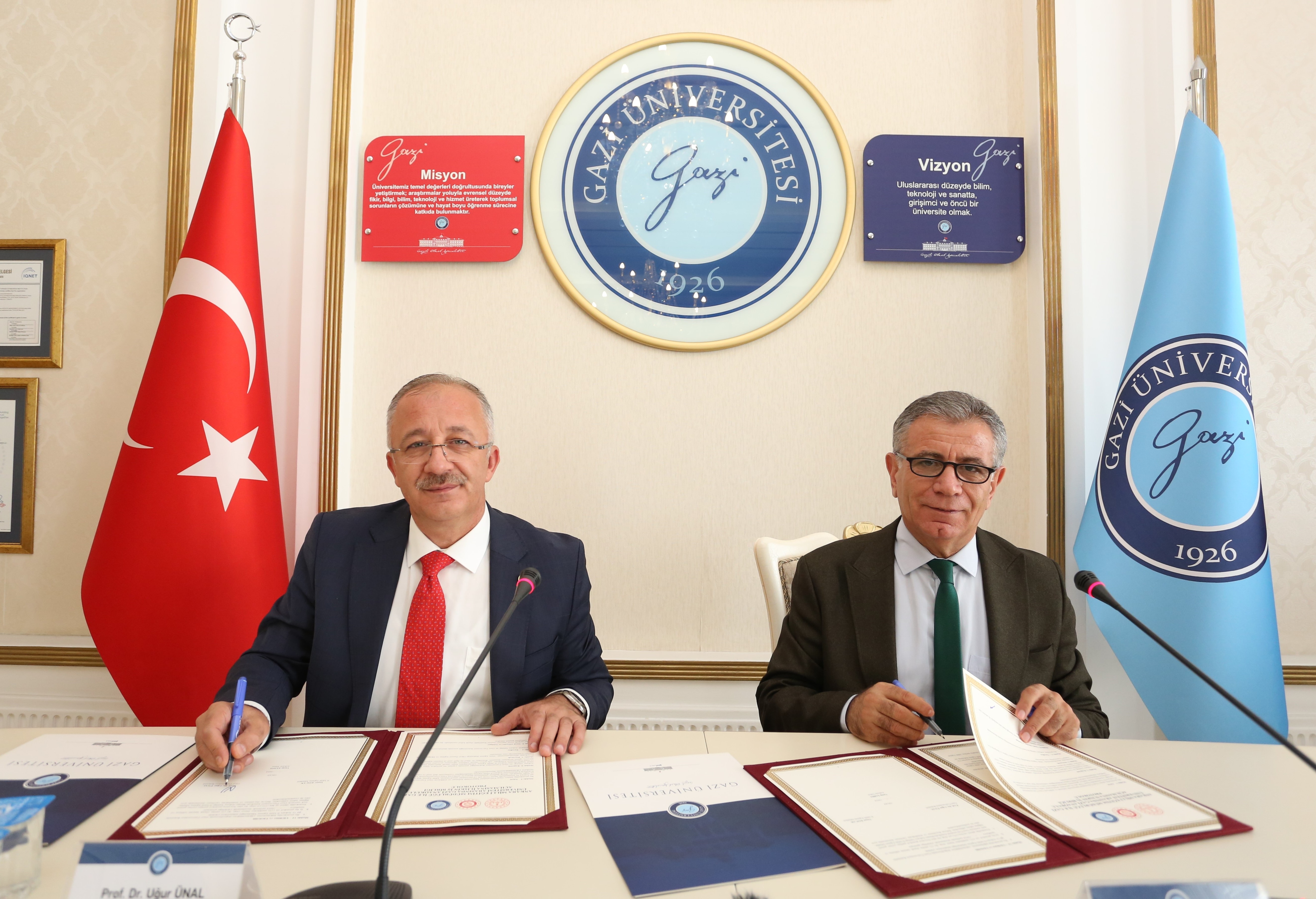 Üniversitemiz İle Ankara İl Milli Eğitim Müdürlüğü Arasında “Gazi
