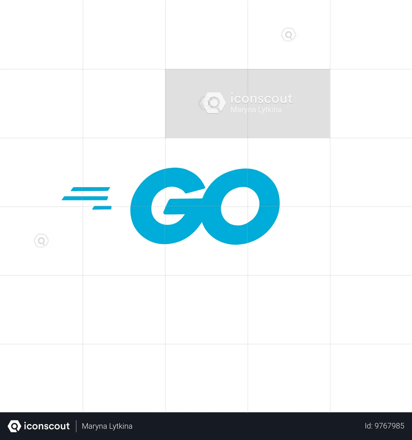  Go Programming Language Logo Popular Vector New Programming Language Motiv 
