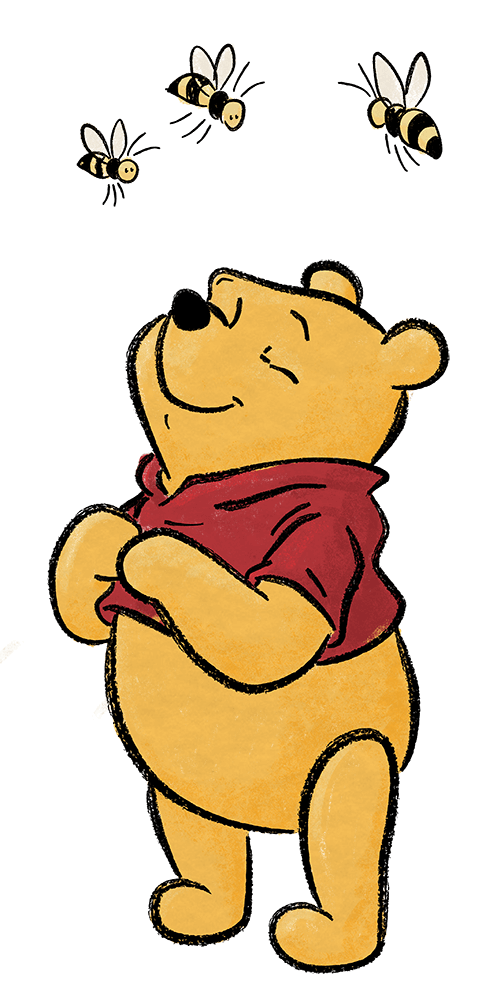  Classic Winnie The Pooh PNG Transparent Images Illustration 