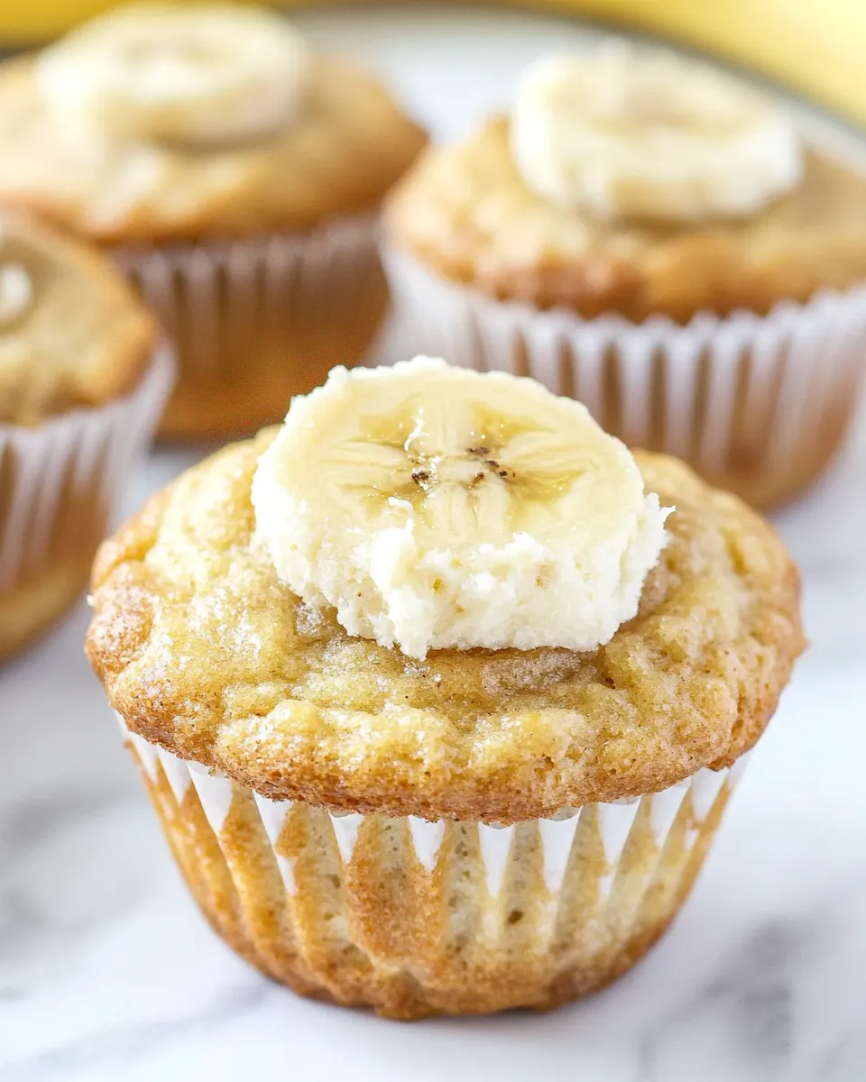 Cream Cheese Banana Muffins - Juicy Dish