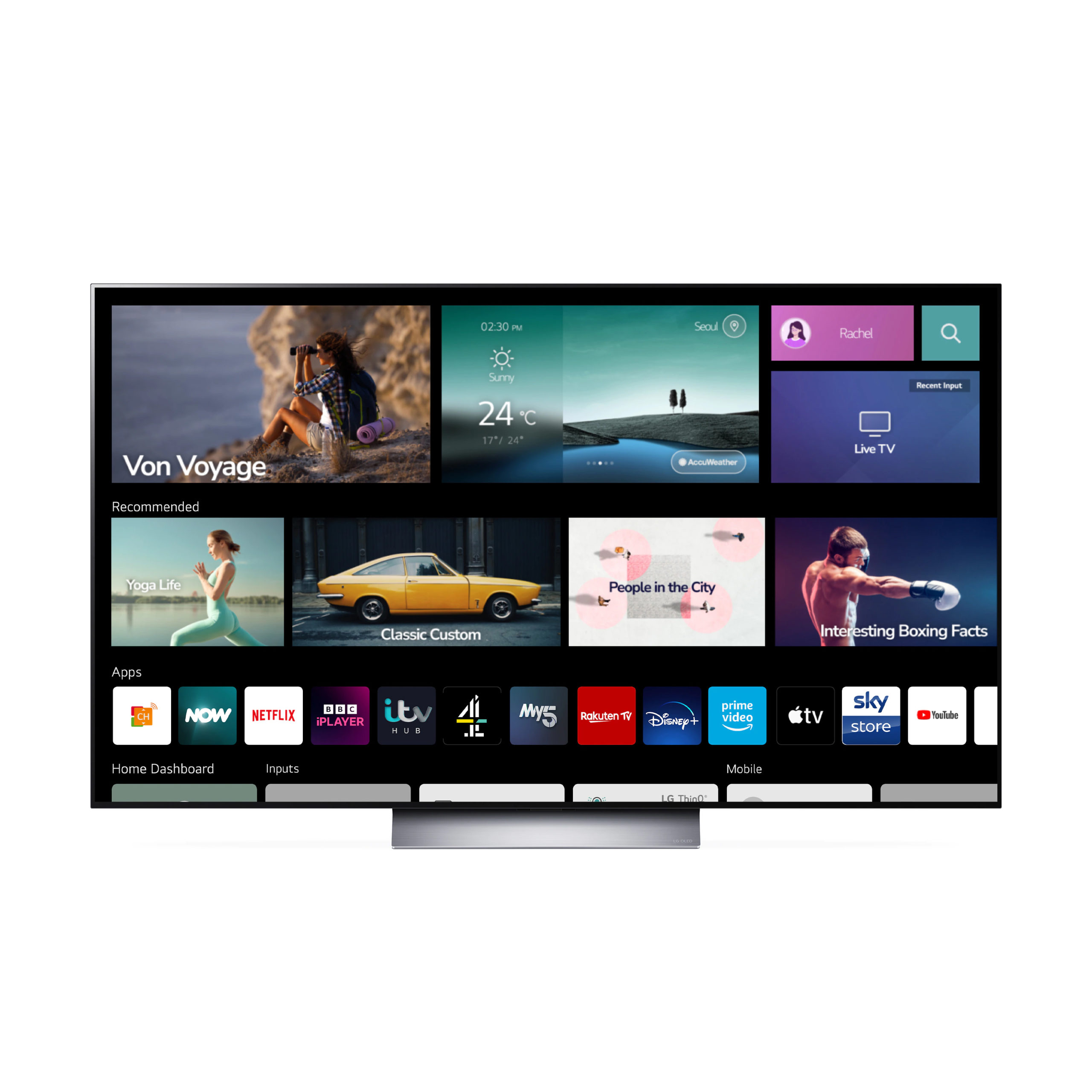  LG OLED48C24LA 48'' 4K OLED Smart HDR Ai TV with WebOS & Wifi 