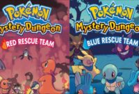 pokemon mystery dungeon games