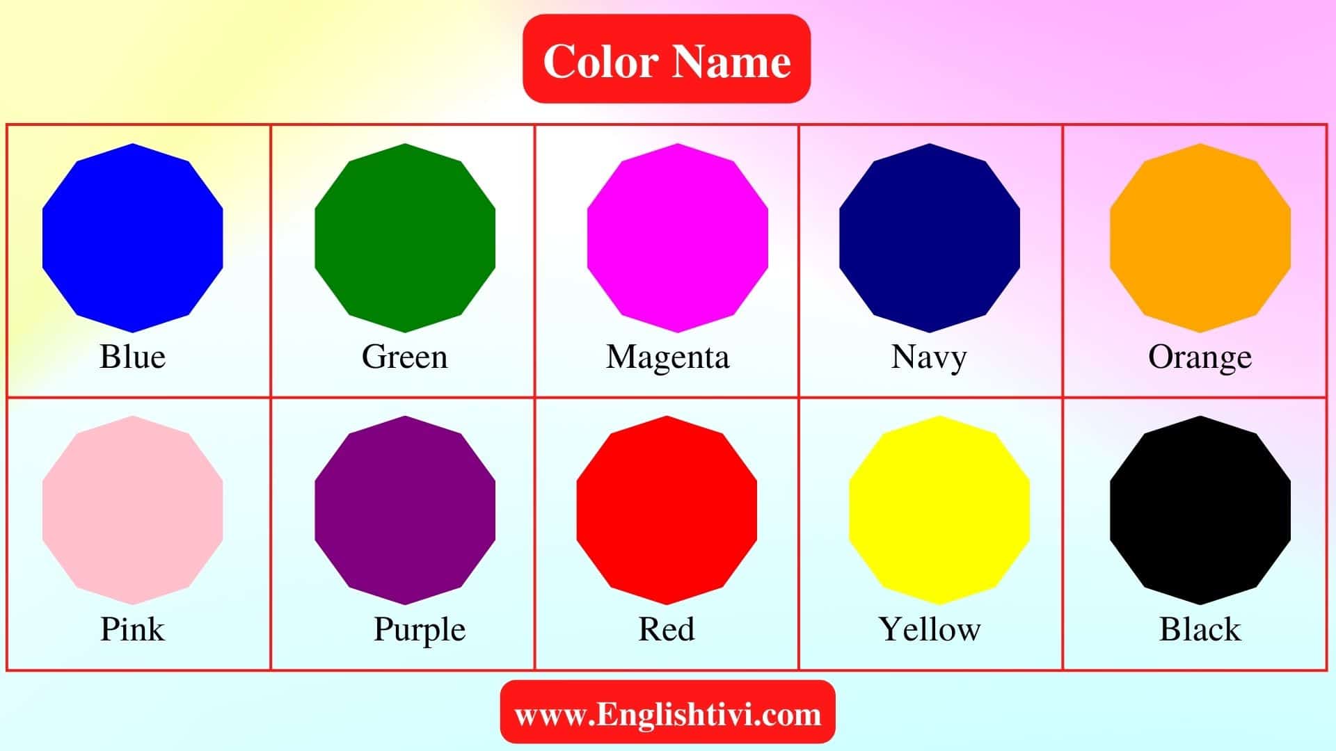 Color Names at genalfredoblog Blog