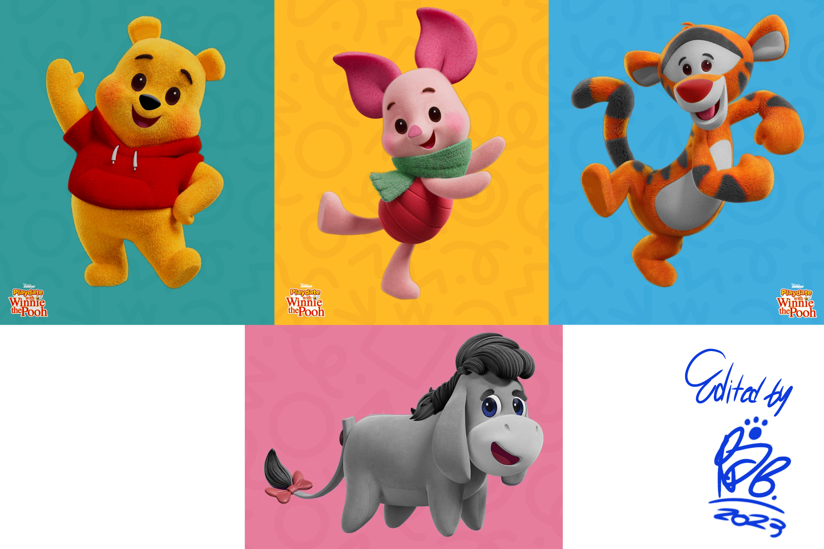  Playdate With Winnie the Pooh Fixed Designs by RJToons on DeviantArt 