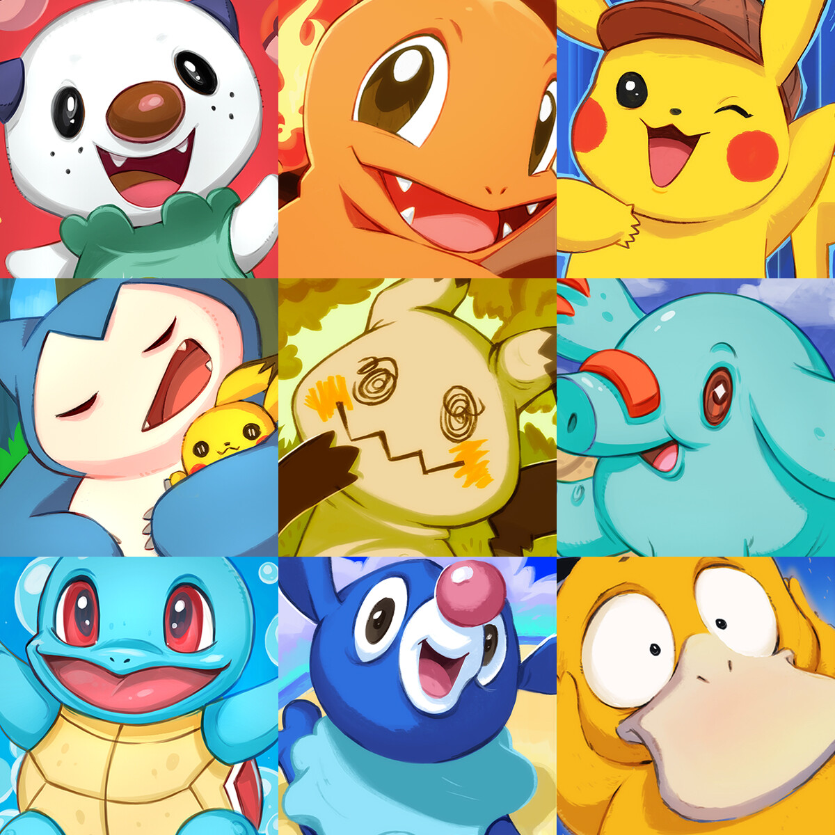  ArtStation - Pokemon Fanart Character Illustrations Motiv 